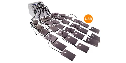 USB HDD - duplicate erase usb 3 sticks high speed tower duplicators